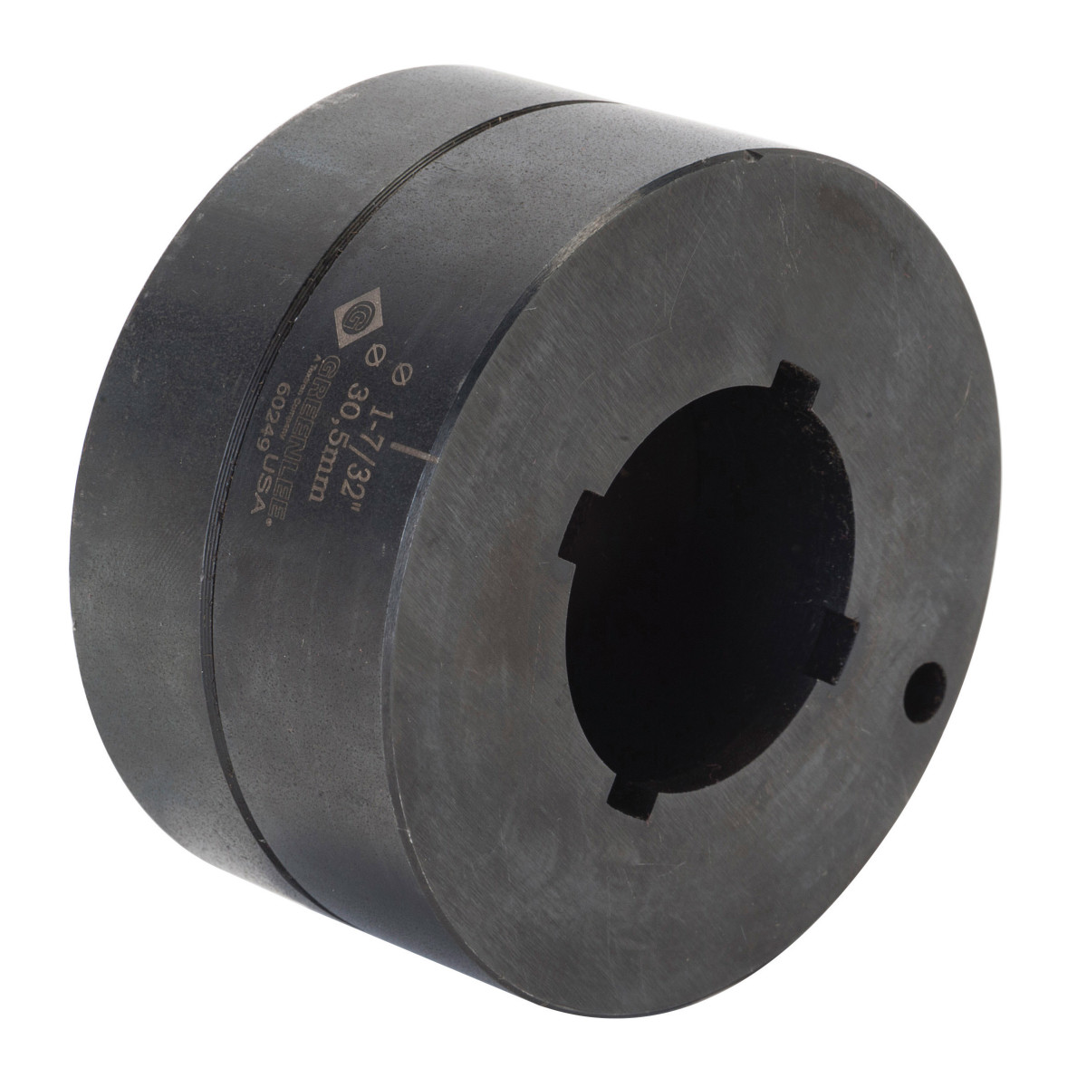 Product image for Greenlee 60249 1-7/32" Hand/Hydraulic Knockout Punch Unit Die