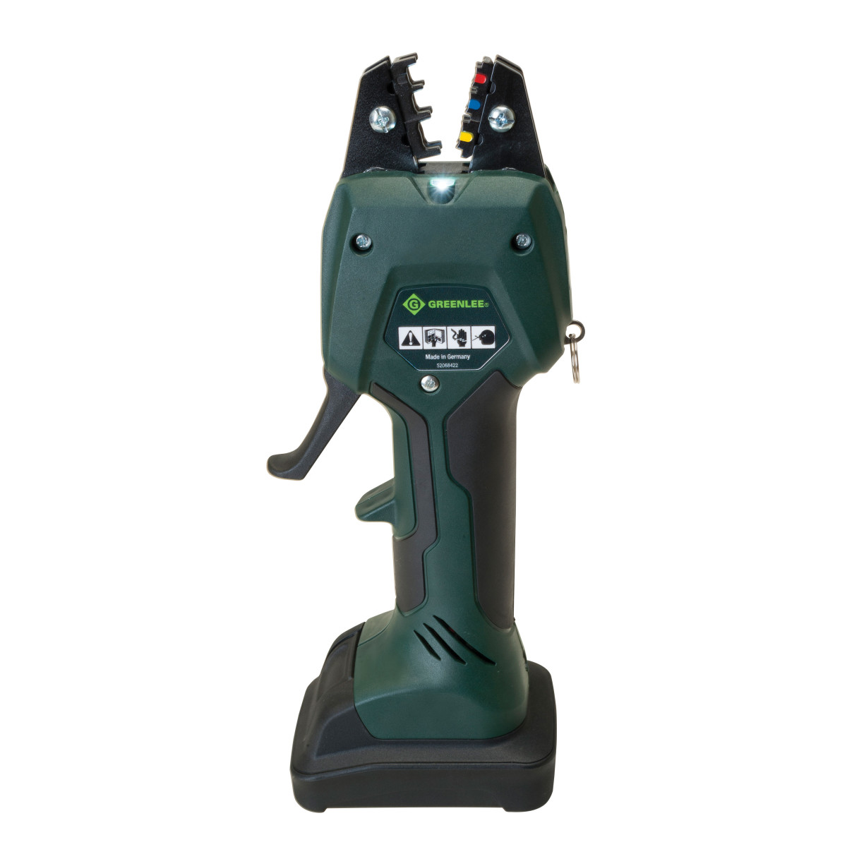 Microtool Kit with 12MM Jaw 110V. The First Electromechanical Crimping Tool with PowerSense Technology which allows you to hold your work during preparation before starting the crimp. Intelligent Crimping System Technology monitors amp draw for eac...