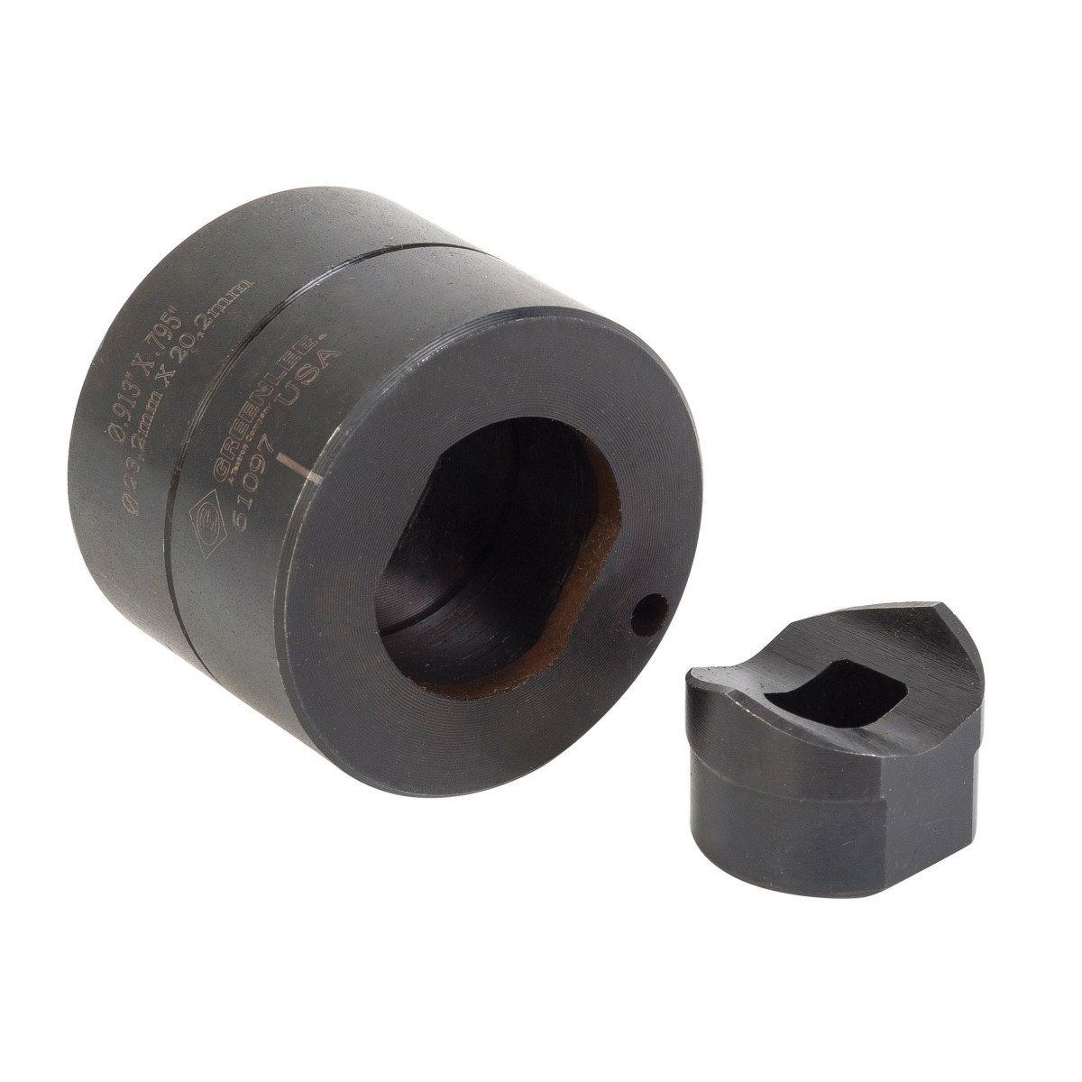Product image for Greenlee 61095 Punch Assy, (Dia .913 Xx.795 Flats)