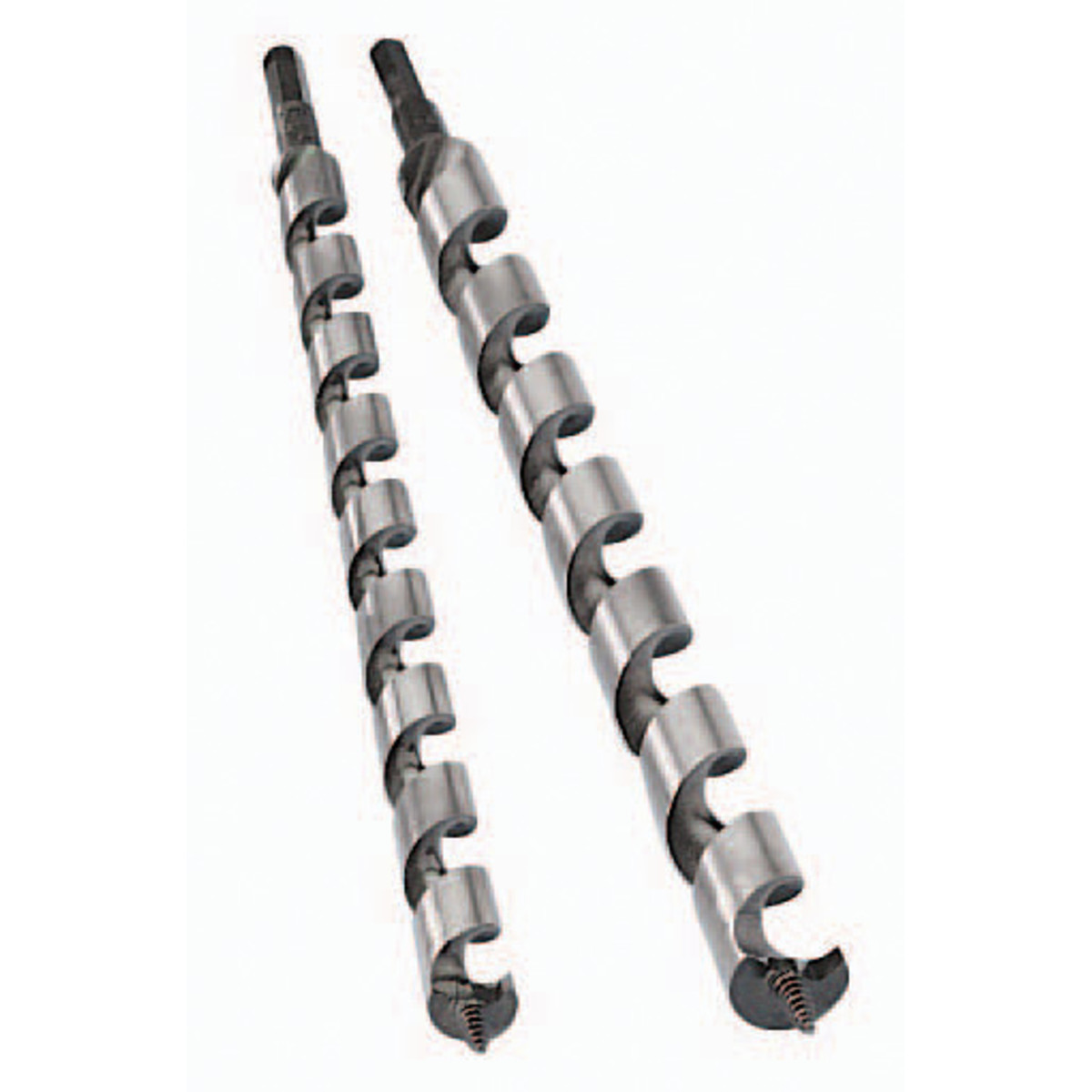 Product image for Greenlee 37868 5/8 x 18" Hex-Shank Self Feed Screw Point Impact Auger Drill Bit