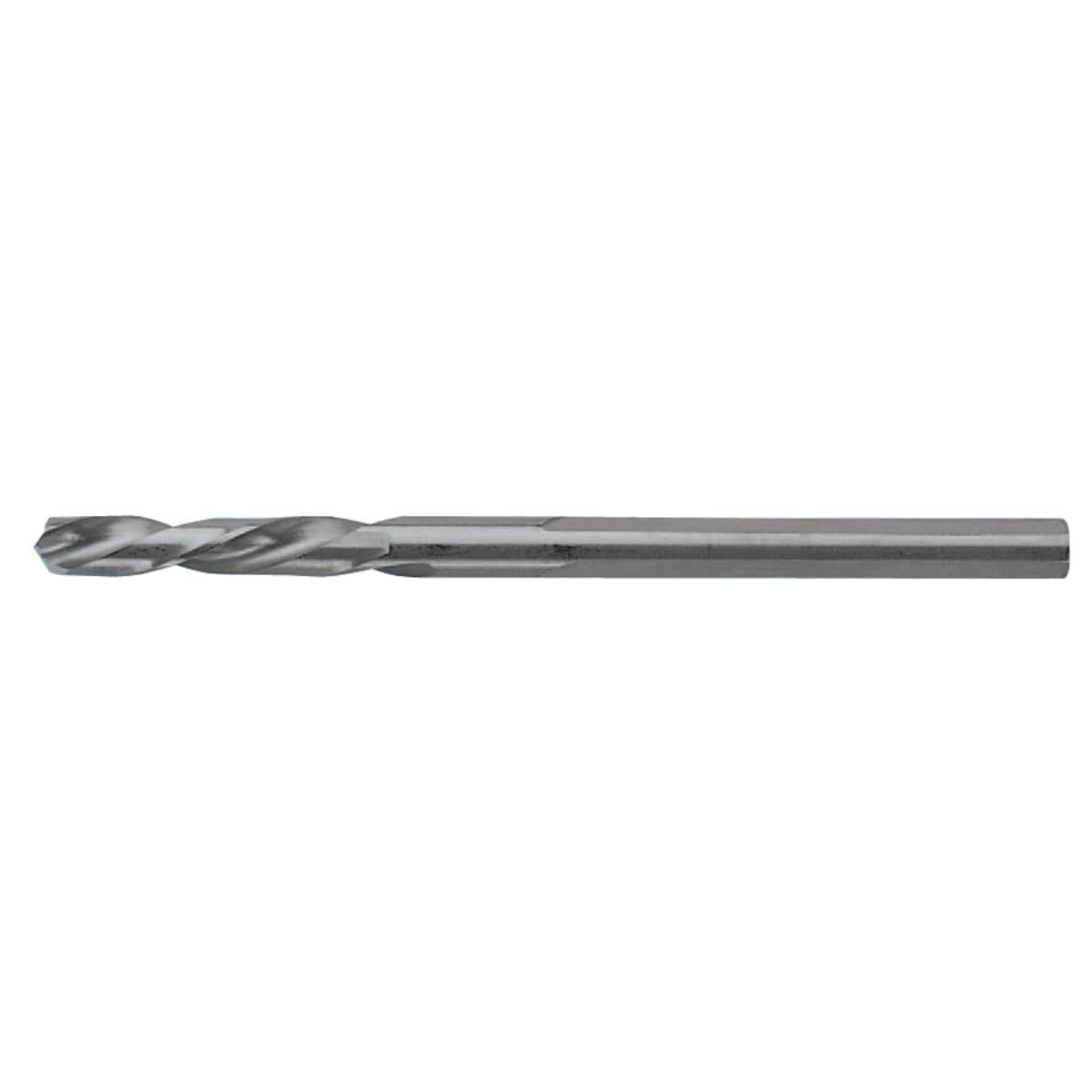 Hifgh Speed Steel Pilot Drill.  4-1/8" long, 1/4" diameter.  Bulk pack of 50.