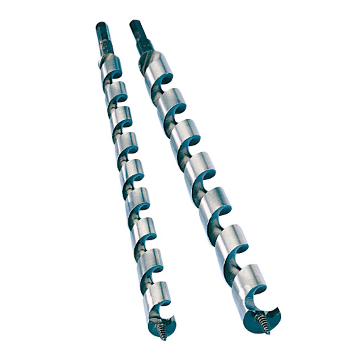 Product image for Greenlee 37869 3/4 x 18" Hex-Shank Self Feed Screw Point Impact Auger Drill Bit