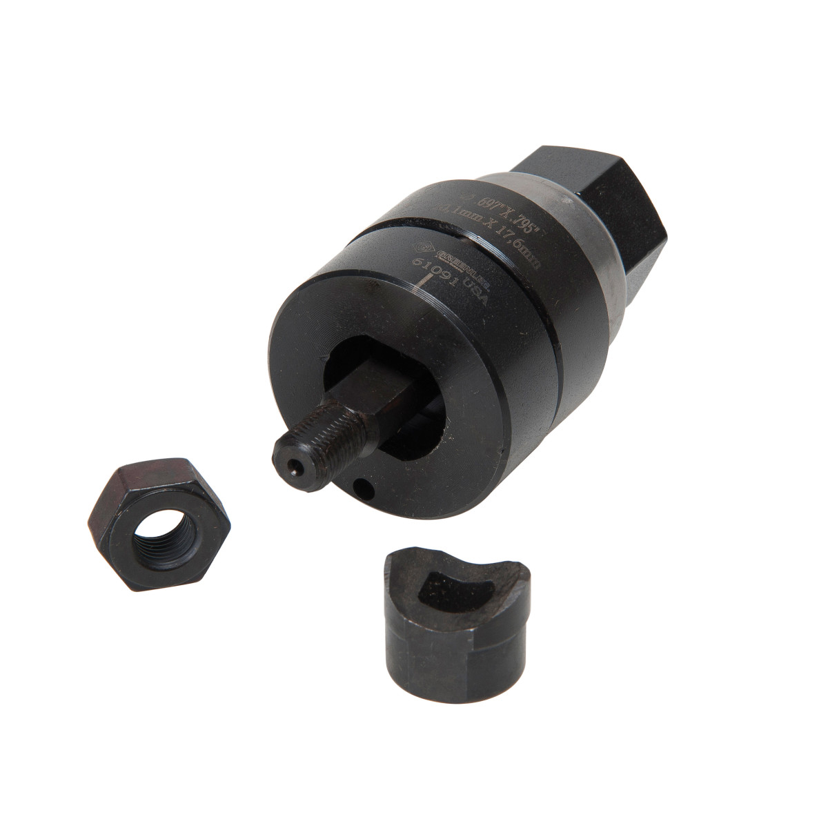 Product image for Greenlee 61089 Punch Assy Dd (Dia .795 X.697 Flats)