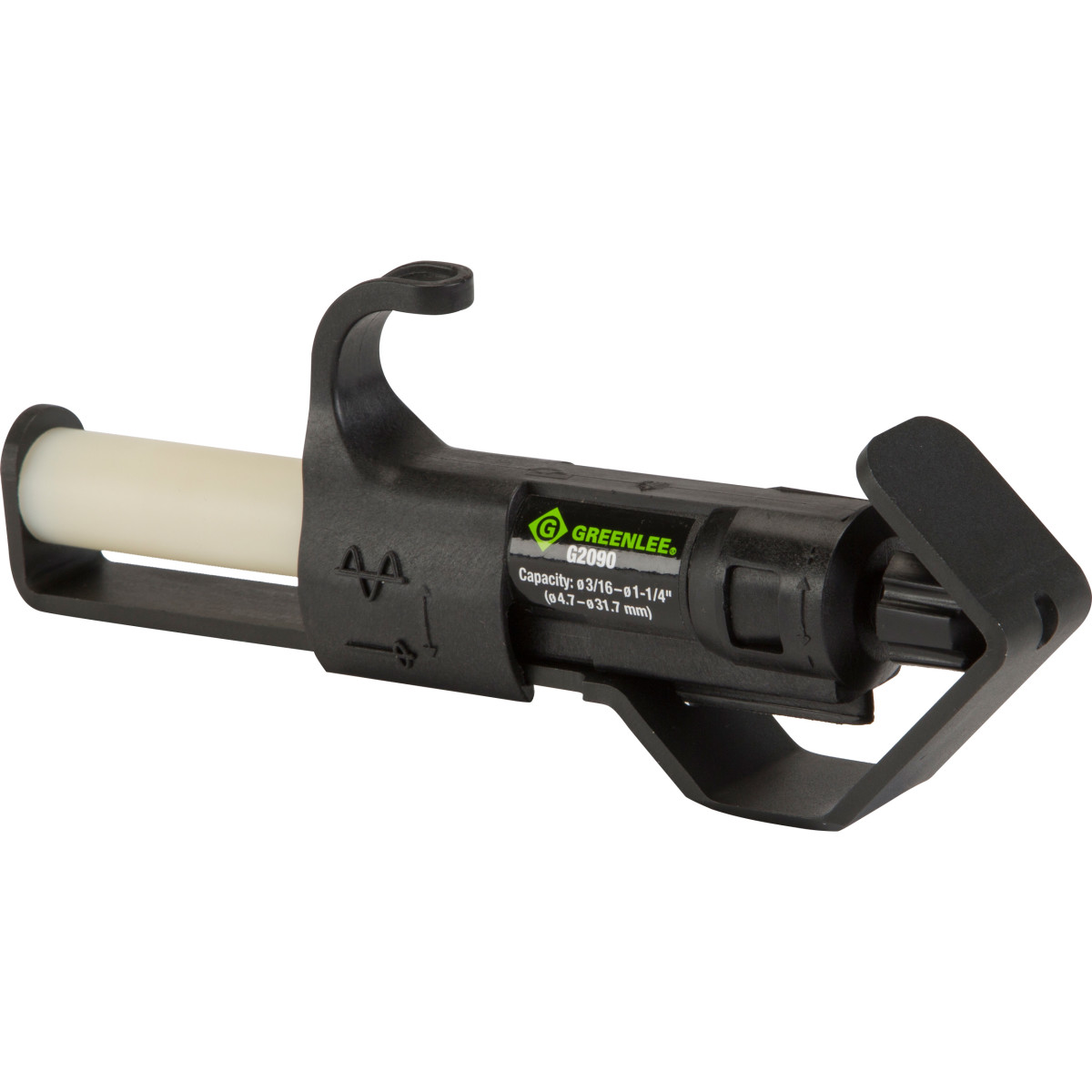 Adjustable Cable Stripping Tool.  Intuitive Blade Design allowing for user to maintain contact with the cable at all times.  Ergonomic jaw plunger.  Cable jacket lifting edge.  Safety factor – Replaces the need to use blades when stripping cable.  Blade lacerations comprise approximately 40 percent of all recordable injuries on the jobsite.