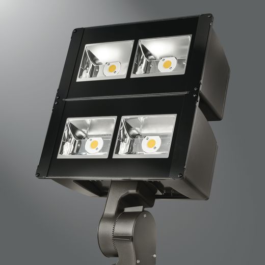 Lumark NFFLD L B100 S Night Falcon Large 256W 4000K 120 277V 6x6 Slipfitter Carbon Bronze