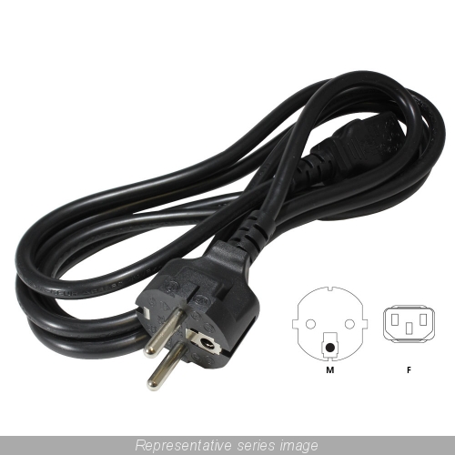 HAMMOND MFG 1581C6NA250 NORTH AMERICA TO IEC POWER CORD 250VAC