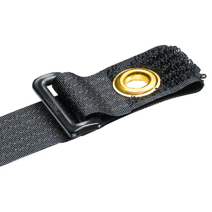 Product image for Panduit GCTE4S-X0 Grommet Cinch Tie, 16.5"L (419mm), Blackack