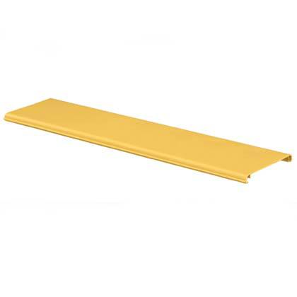 Product image for Panduit FRHC6YL6 FiberRunner&reg; Snap-On Hinged Cover, 6x4, Yellow