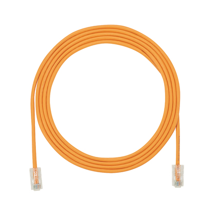 Product image for PAN UTP28SP12OR Cat6 UTP 28AWG CM/L