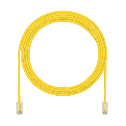 Product image for PAN UTP28SP125YL Cat6 UTP 28AWG CM/
