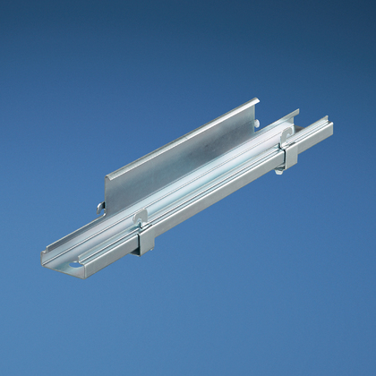 Product image for Panduit WGTBS12EZ Bracket, Trapeze, 12", Wyr-Grid, Electro Zinc Plated