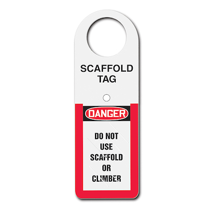 Product image for PAN PT-1158 SFTYTAG,HOLDER STATUS,