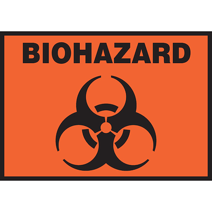 Product image for PAN PVS0305B3517 SftyLbl,3.5"x5",B3