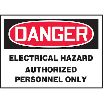 Product image for PAN PLVS0507D7150 SftyLbl,5"x7",D71