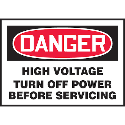 Product image for PAN PVS0305D7155 SftyLbl,3.5"x5",D7