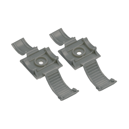 Product image for Panduit ARC.68-A-Q14 Adj. Rel. Clamp, Adh., .69" (17.5mm) Bundle, GRY