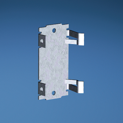 Product image for Panduit P304B2 Press On Nail Plate, PK100