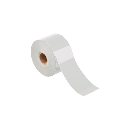 Product image for Panduit T200X000RP1 Reflective Continuous Tape, White, 2.00" H x 50' L