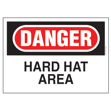 Product image for PAN PRS1014D104 RGD SGN,'DANGER HAR