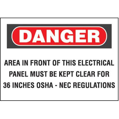 Product image for Panduit PPS0710D66 Safety Sign