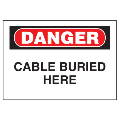 Product image for PAN PRS0710D68 RIGID SIGN,'DANGER C