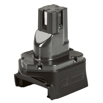 Product image for Panduit CT-LIBA Lithium-ion battery adapter to conVertical Panduit CT-2001, CT-2002, CT-2930, CT-2940 and CT-2980 NiCd tools to Milwaukee® M18™ XC high capacity lithium-ion batteries (48-11-1828