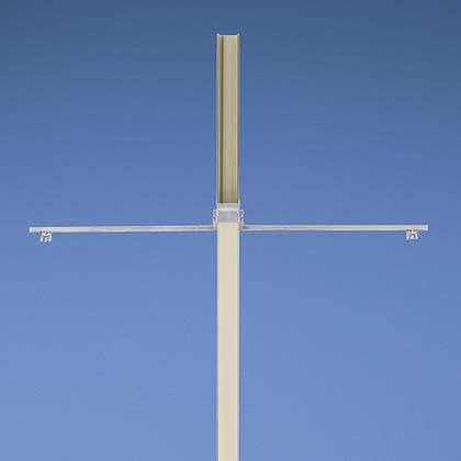 Product image for PAN OFR20CPOG8 CommPole,LowV,8ft,OG