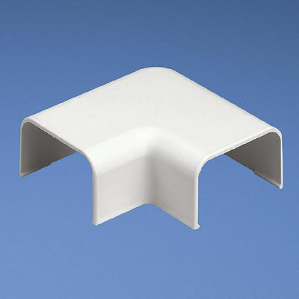 Product image for Panduit RAF10EI-X Surface Raceway, LD10 Low Volt. Right Angle Fitting, Elec Ivory