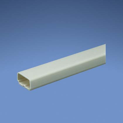 Product image for Panduit LDS3IW10-A LDS3 Solid, 1-piece Power Rated Raceway with Adh., International White, 10ft.