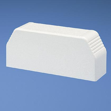 Product image for Panduit T70ECWH Surface Raceway, T-70 End Cap, White