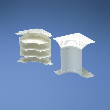 Product image for Panduit T70ICEI Surface Raceway, T-70 Inside Corner, Electric Ivory