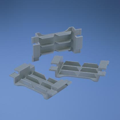 Product image for Panduit T70WR-X Gray Raceway Wire Retainer