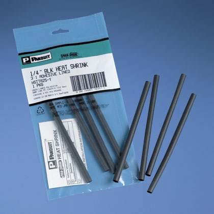 Product image for Panduit HSTTA75-Y Damp-Shrink™ 3:1 Flexible Dual Wall Adhesive Lined Heat Shrink Tubing