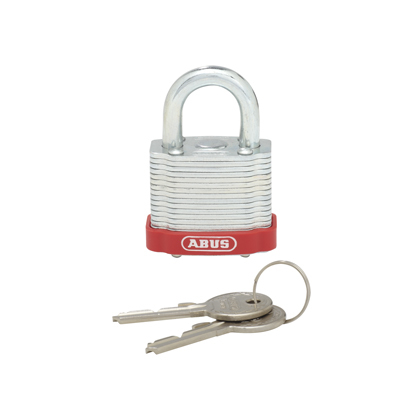 Product image for PAN PSL-6WH LAM. STEEL PADLOCK,0.75