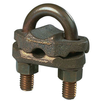 Product image for Panduit GPL-75-X PAN GPL-75-X Bronze Grounding Clamp
