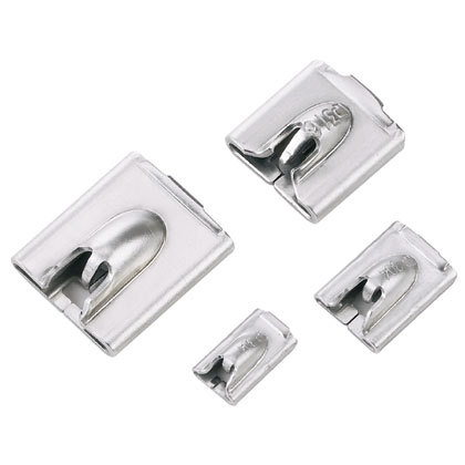 Product image for Panduit MTHSH-C316 Custom Banding Tie Head, 316 SS, Super Heavy