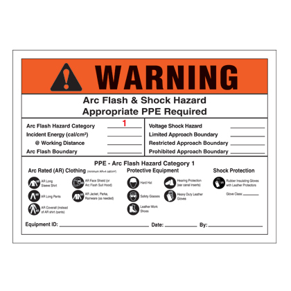 Product image for PAN PVS0507W2104Y-2 SIGN,WARNING W/