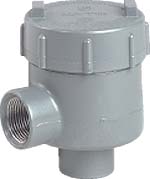 GEC SERIES FITTINGS - IRON - EAT TYPE OUTLET BODY - HUB SIZE 3/4 IN -VOLUME 19.0 CU IN