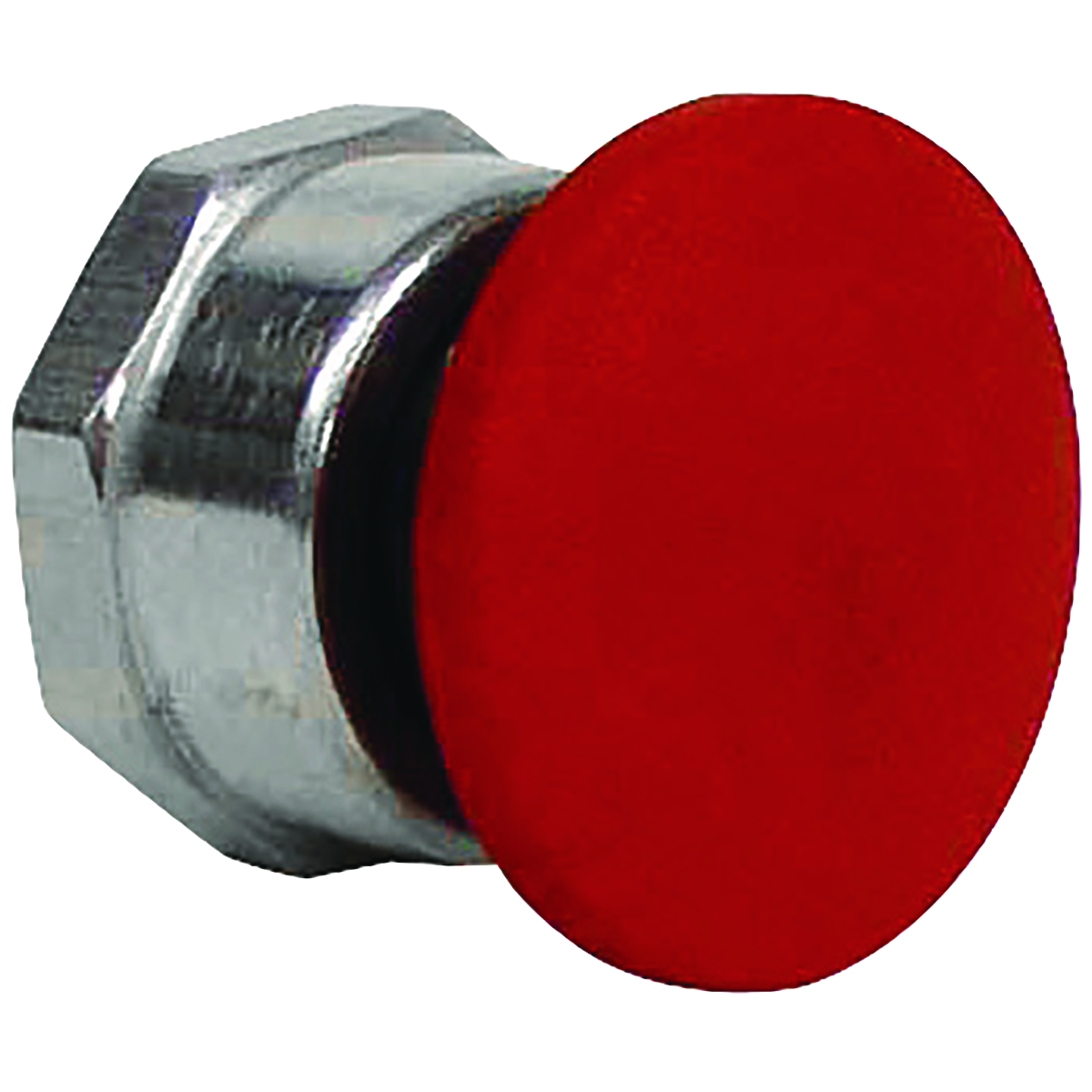 G SERIES - RED STANDARD SIZE MOMENTARY MUSHROOM HEAD FOR USE WITHGO1/GO21/GOL1 SERIES PUSH BUTTONS