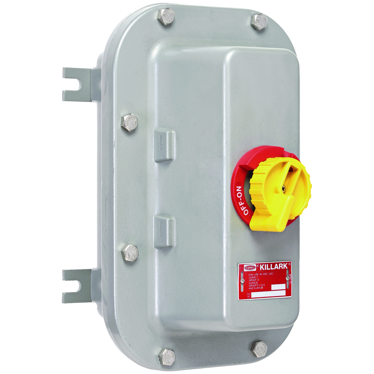 B7NFD SERIES - YELLOW/RED REPLACEMENT HANDLE FOR COMPACT NON-FUSEDDISCONNECT SWITCH ENCLOSURES