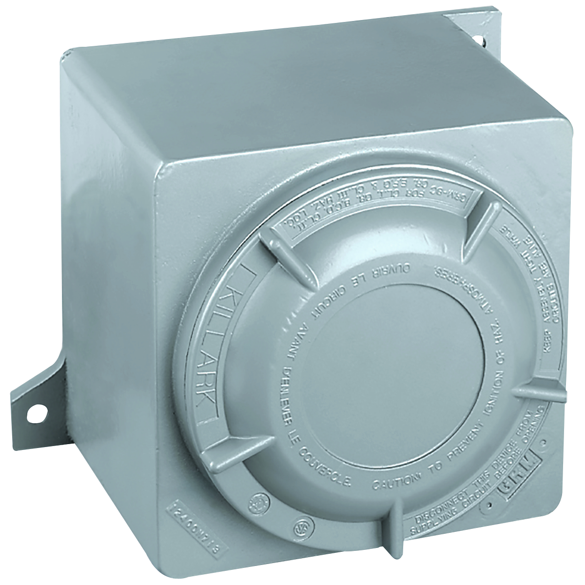 GR SERIES - THREADED BOX WITH BLANK COVER - COVER OPENING DIAMETER4-11/32 IN - VIEWING AREA 3 IN - MAXIMUM CONDUIT SIZE 2 IN
