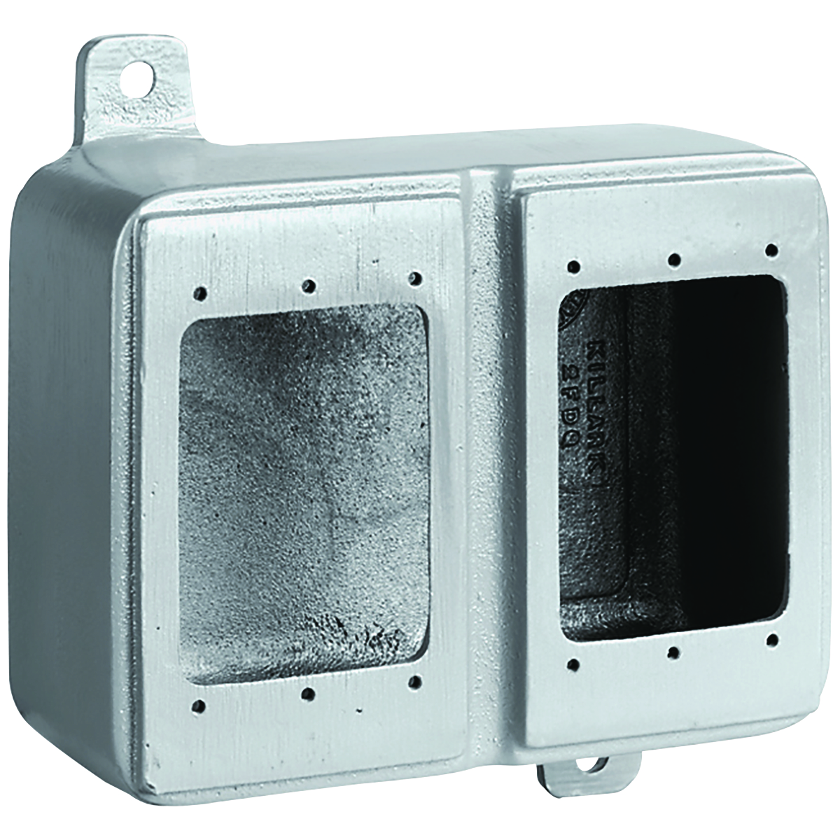 FDQ SERIES - ALUMINUM DEEP TWO GANG CAST DEVICE BOX
