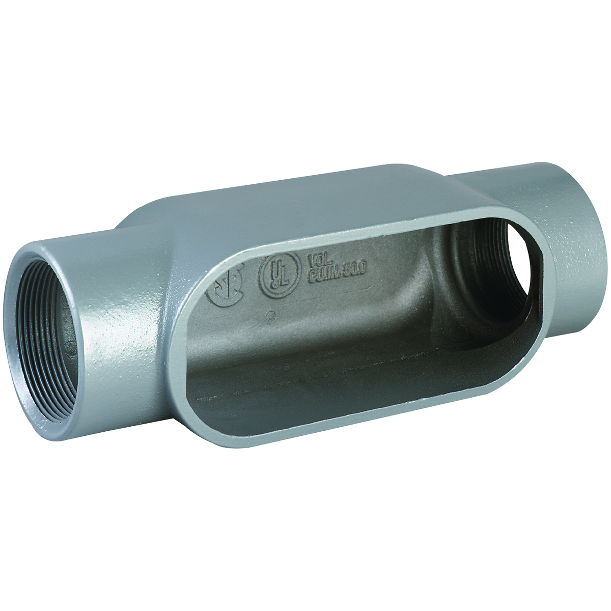 DURALOY 7 SERIES - IRON CONDUIT BODY - C TYPE - HUB SIZE 2 INCH - VOLUME48.0 CUBIC INCHES