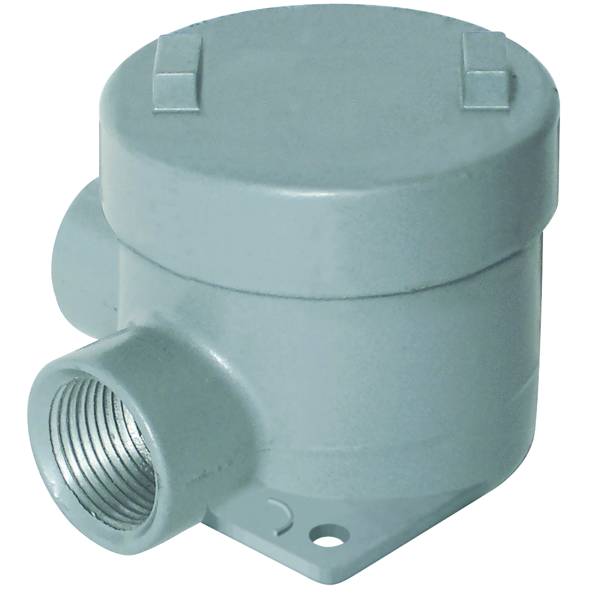 GEB SERIES - ALUMINUM OUTLET BODY - L TYPE - HUB SIZE 1-1/2 INCH -VOLUME 29.0 CUBIC INCHES