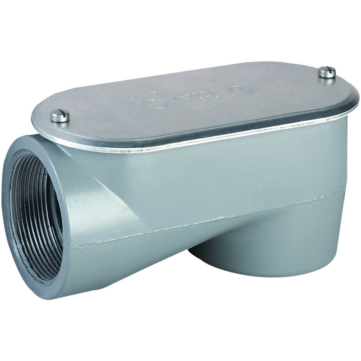 SLB SERIES - ALUMINUM SERVICE ENTRANCE BODY WITH COVER AND GASKET - HUBSIZE 3/4 INCH - VOLUME 2.9 CUBIC INCHES