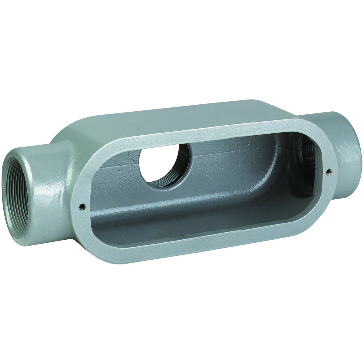 DURALOY 8 SERIES - IRON CONDUIT BODY - TB TYPE - HUB SIZE 1 INCH -VOLUME 15.0 CUBIC INCHES