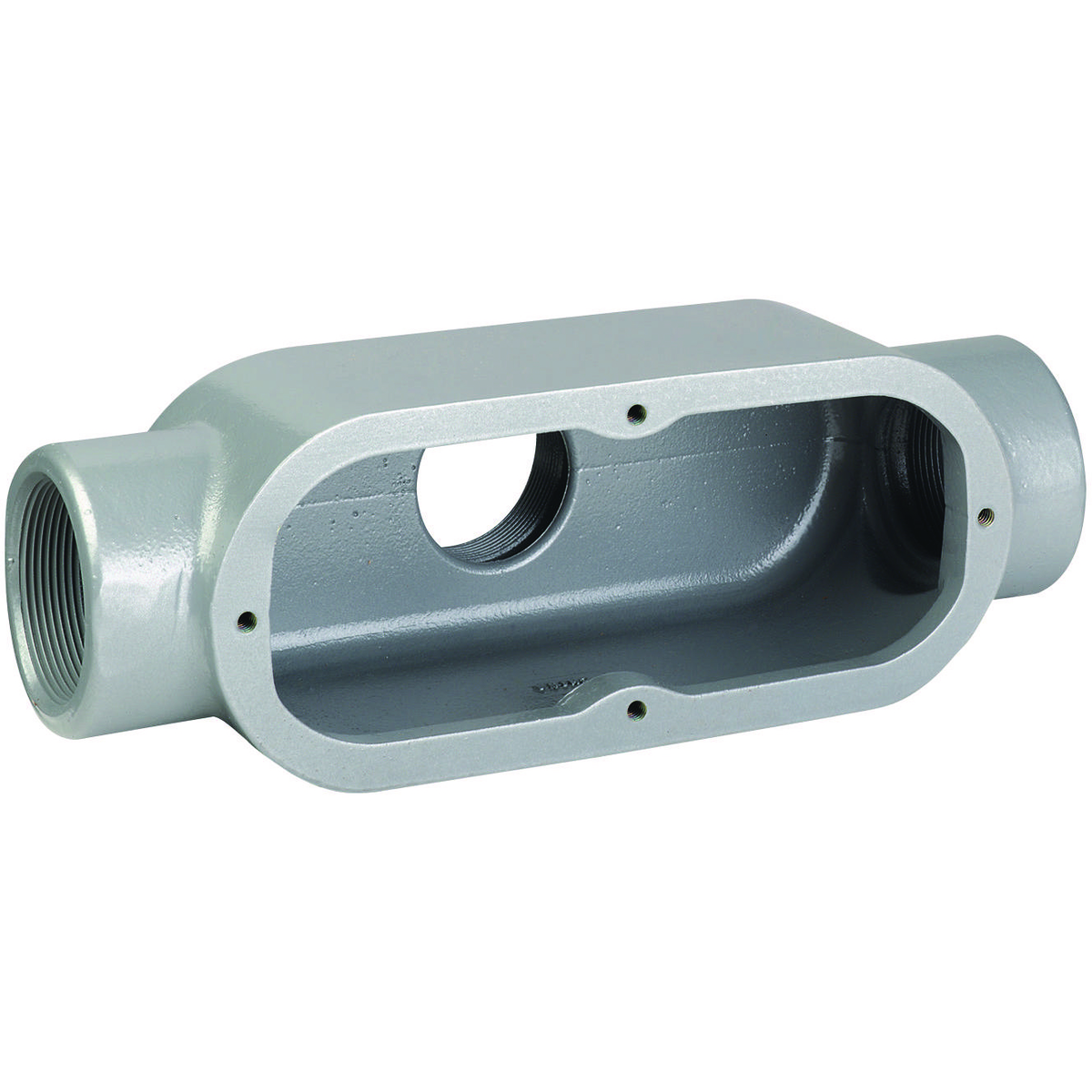 DURALOY 8 SERIES - IRON CONDUIT BODY - TB TYPE - HUB SIZE 1-1/2 INCH -VOLUME 44.0 CUBIC INCHES