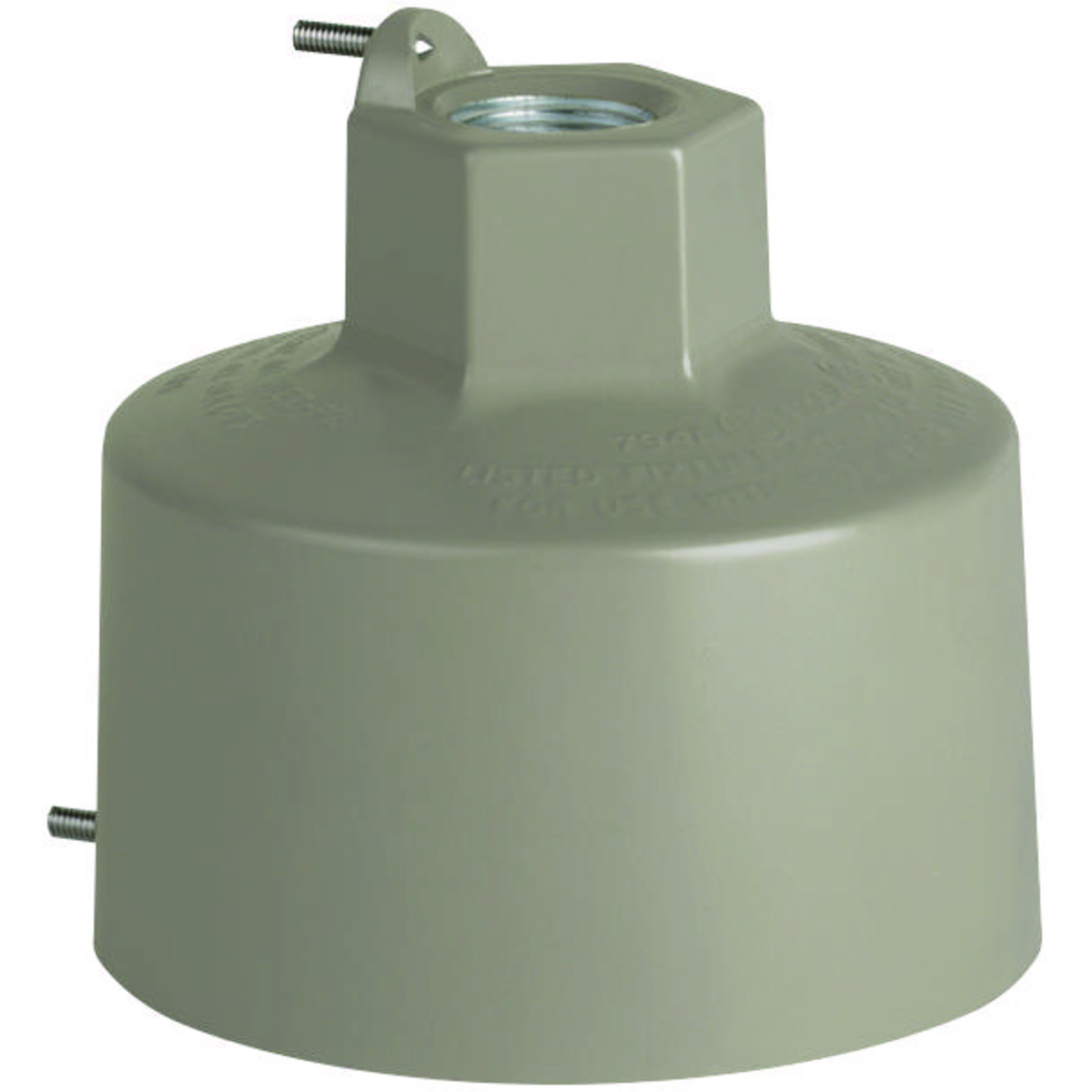 EM/EB/EQ SERIES - PENDANT MOUNTING BOX - HUB SIZE 3/4 IN