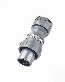 VP SERIES - ALUMINUM 60 AMP STYLE I PLUG - 2W 2P CIRCUIT
