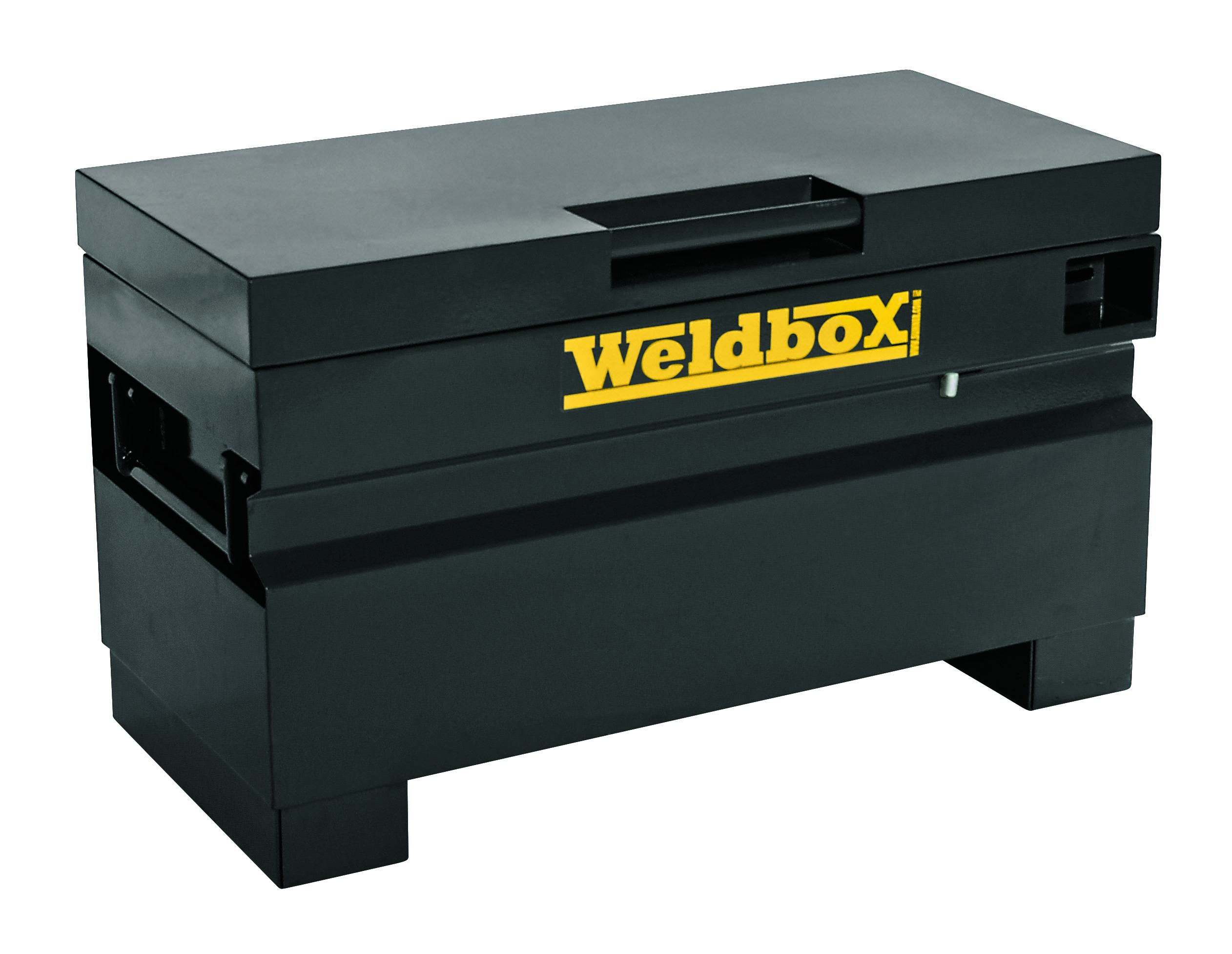 The Weldbox 3617 is made from 16 gauge steel and features a 2-point latching system that requires only 1 lock.